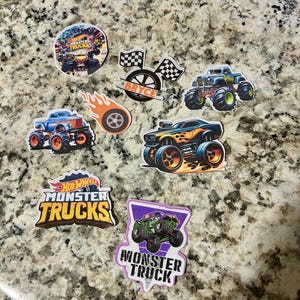 Monster Truck Sticker Bundle