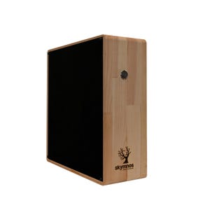 Pine Wood Cub Skymnos PC-XS -Handmade Pine Wood Computer-Rustic Wooden PC-Natural Wood - Artisan Workstasion