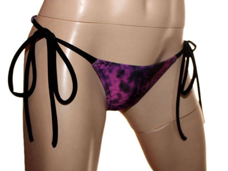 purple bikini bottoms