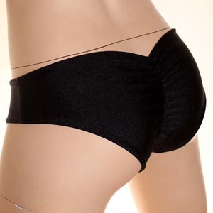 No Elastic Bikini Bottom - Thick Sides - Low Height - Regular Coverage  (multiple color options)