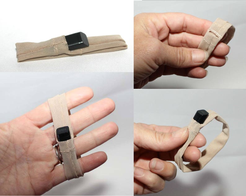 Step Tracker Bracelet for Fitbits and More Glitter Spandex Etsy