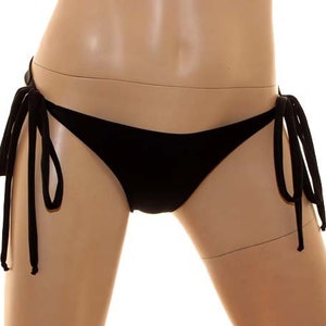 Wide Tie Side Bikini Bottoms