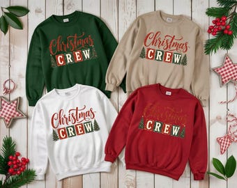 Christmas Crew Sweatshirt, Matching Family Christmas Shirt, Christmas Crewneck, Family Holiday Sweatshirt, Christmas Group Shirt, Xmas Crew