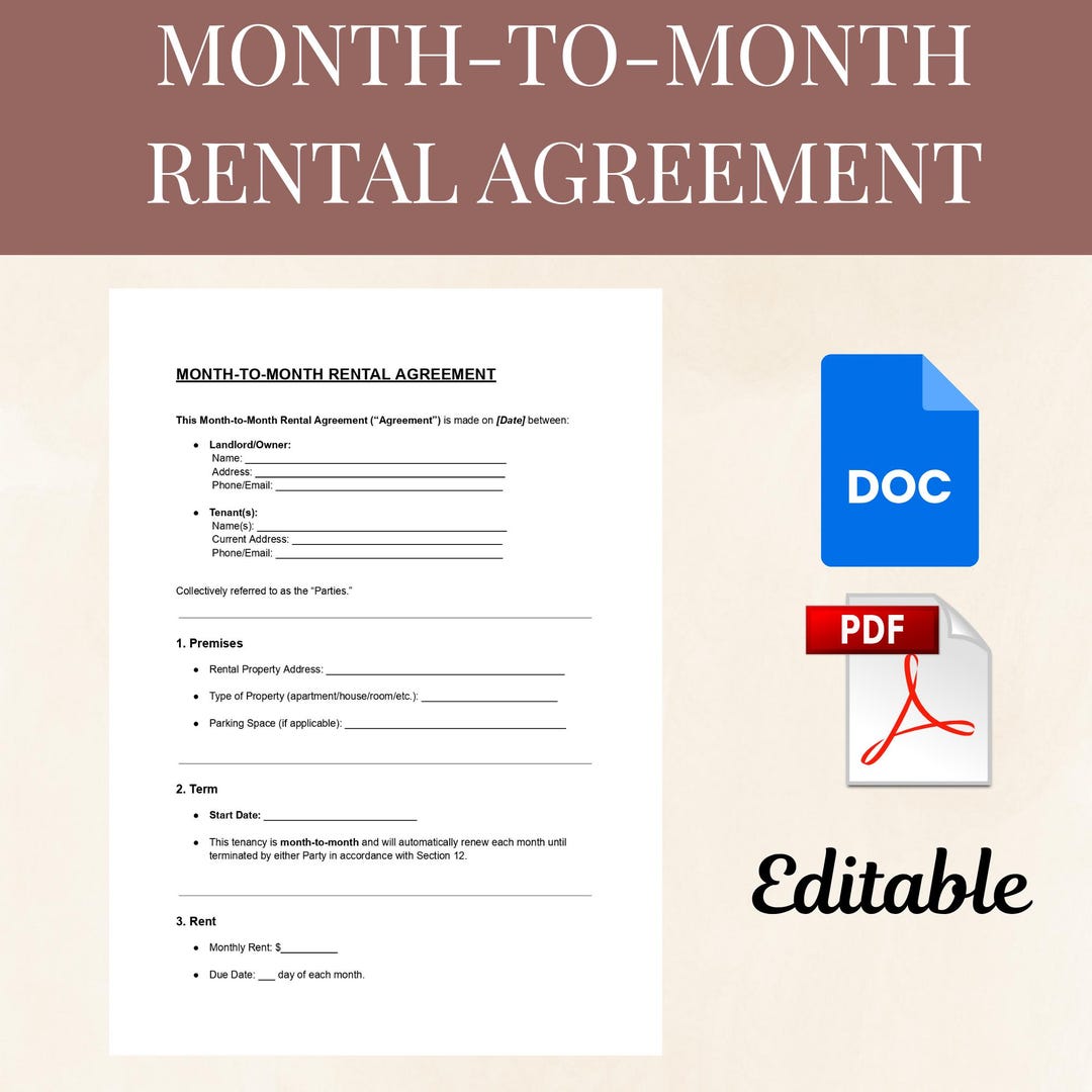 Time and Materials Contract Template | Editable DOC & PDF | Service ...