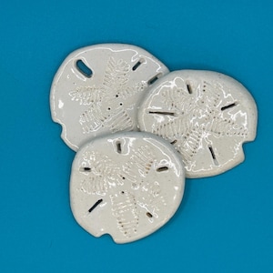 Ceramic sand dollars