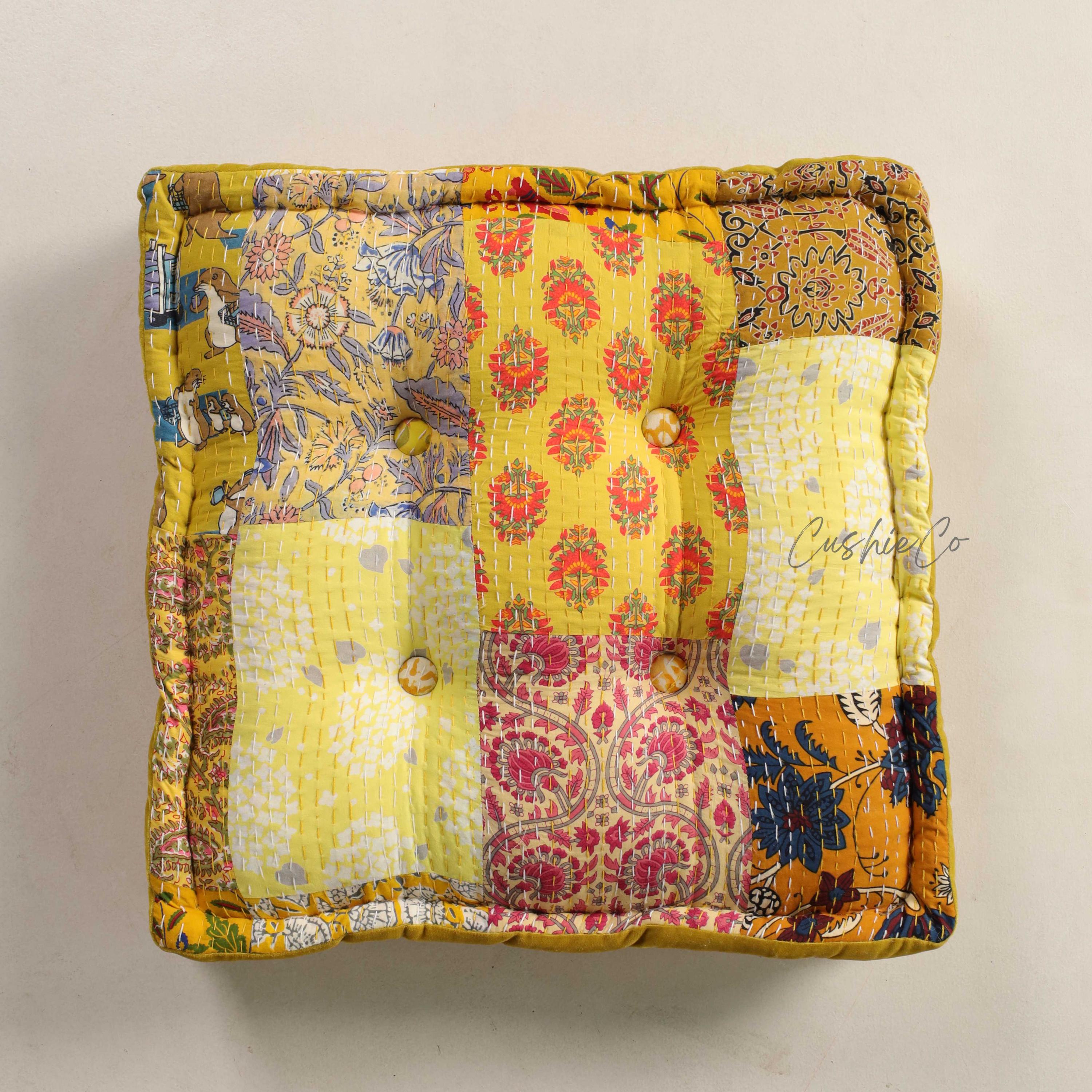 Vintage Square Floor Cushion - Etsy