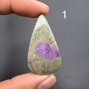 Stichtite Crystal Cabochon: Atlantisite Triangle Gemstone, Healing Stone