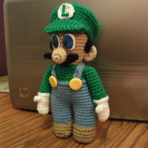 PATTERN Luigi Doll Pattern - DOWNLOADABLE
