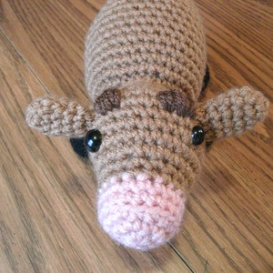 PATTERN Cute Little Cow Crochet Pattern DOWNLOADABLE image 3