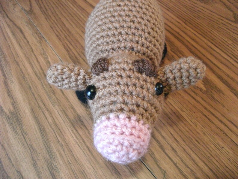 PATTERN Cute Little Cow Crochet Pattern DOWNLOADABLE image 3
