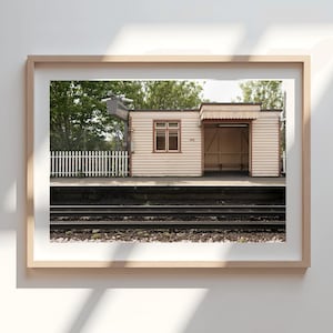Estação East Acton, impressão fotográfica de parede do metrô de Londres, pôster de viagem, impressões em papel 240 g/m² sem moldura