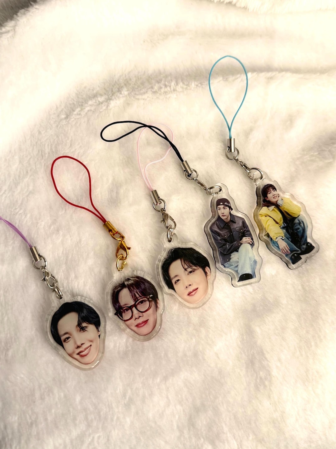 J-hope BTS Phone Charm Keychain - Etsy