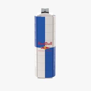Red Bull Dosen-Baukasten-Set - Bar-Dekor, Geschenk für Ihn, Geschenk für den Freund