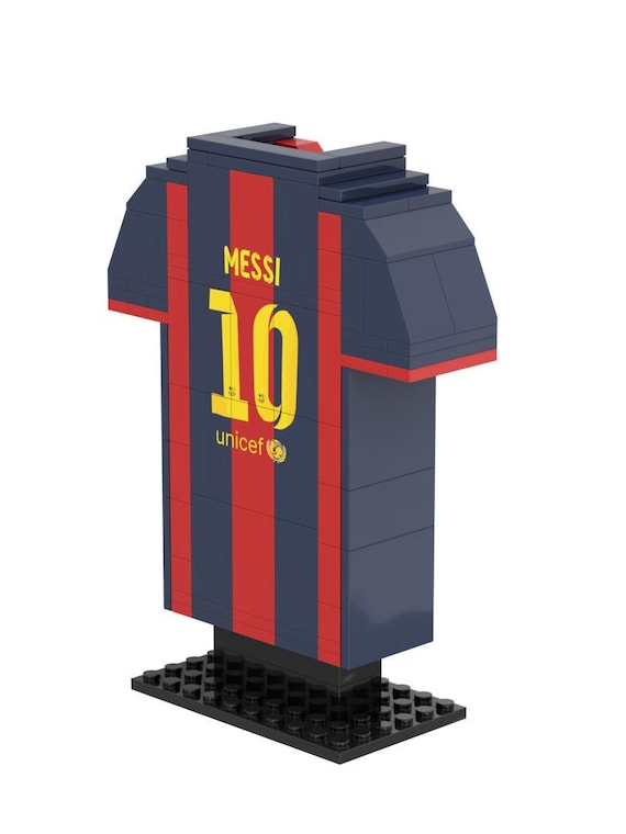 Barcelona Messi Building Block Set | Fifa Football Display Model