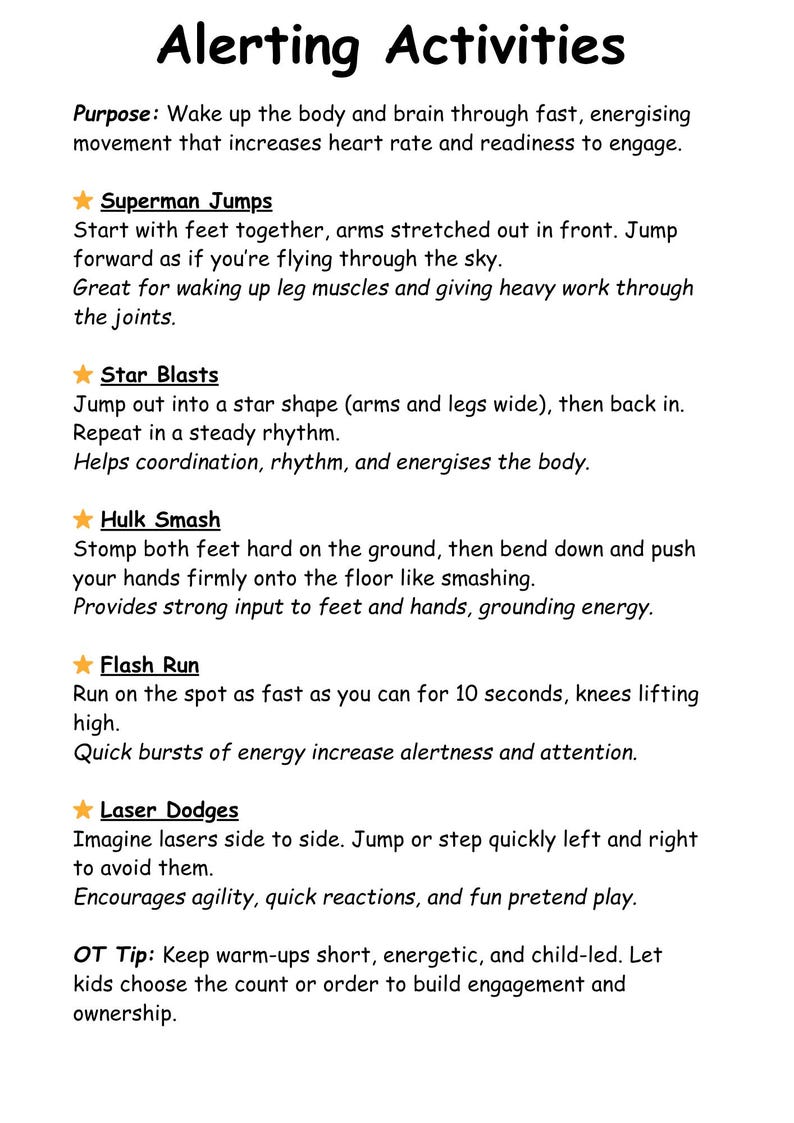 Superhero Themed Sensory Circuit + Free “what is Sensory Circuits ...