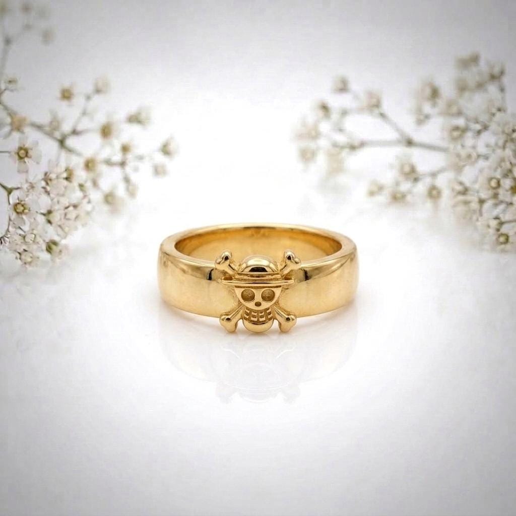 希少❗️ ONE PIECE ワンピース　ログポース　リング Luffy Ring - Etsy