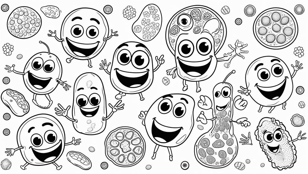 Funny Science Coloring Page Etsy Canada