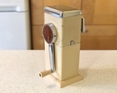 Vintage Ice-o-Mat Almond and Stainless Steel Ice Crusher, White Ice O Matic Wall Mount Ice Maker, 1970s Retro Kitchen