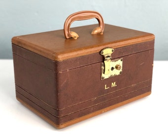 vintage suitcase with wheels