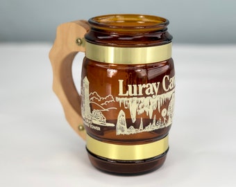 Vintage Siesta Ware Luray Caverns Virginia, Siestaware Souvenir Mug