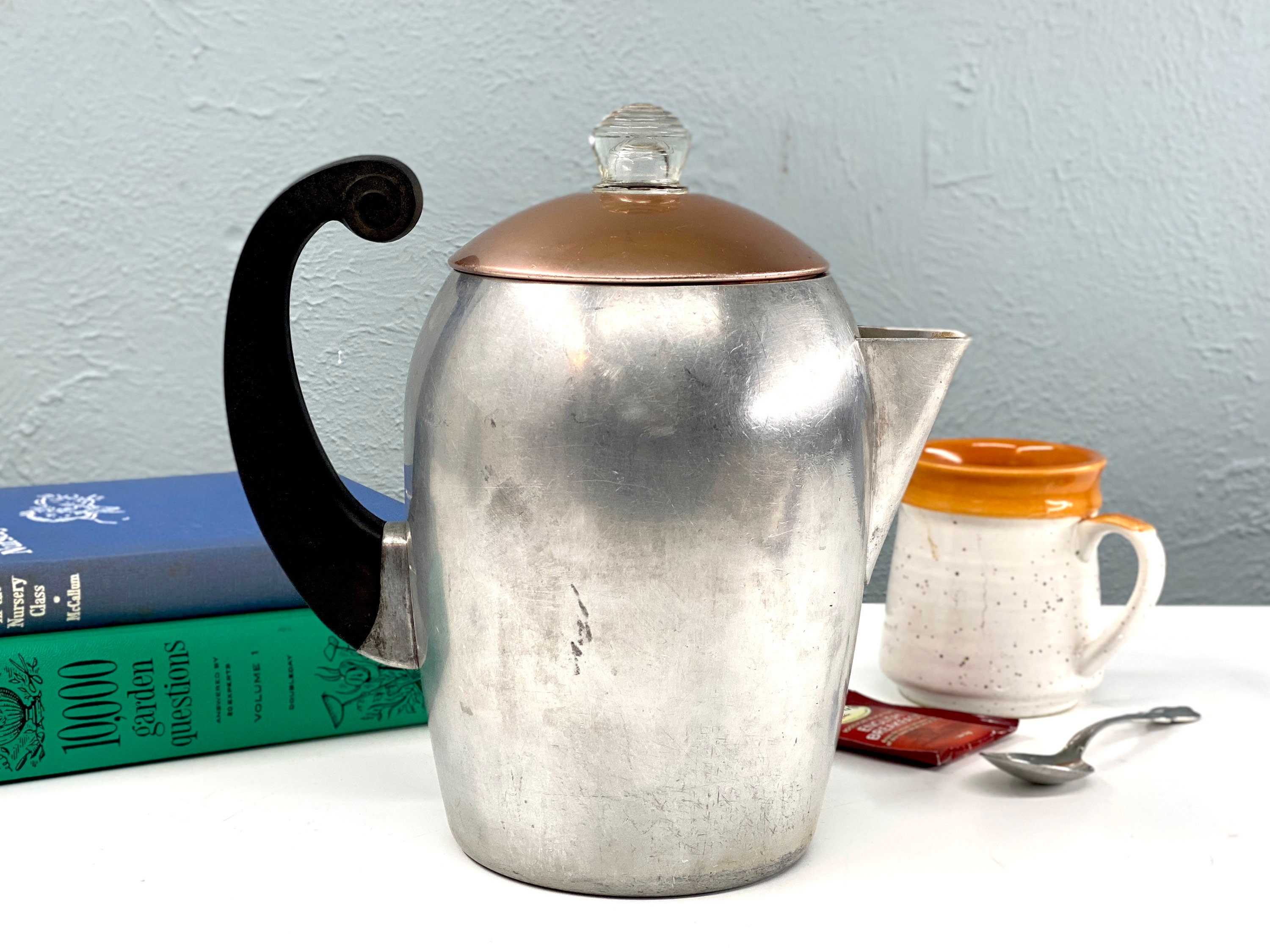1940's Percolator Coffee Pot still used for camping & home : r/BuyItForLife