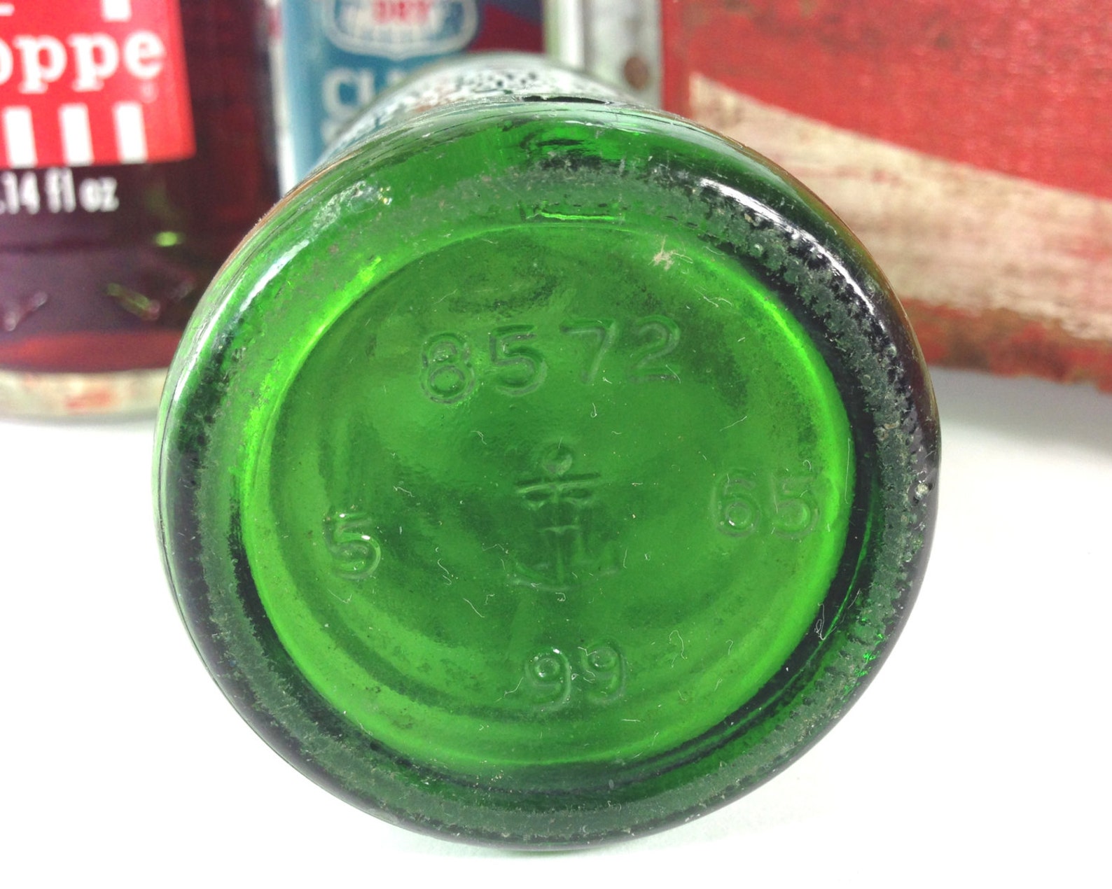Antique Rolling Rock Beer Bottle Latrobe PA 33 A Little Nip / Etsy