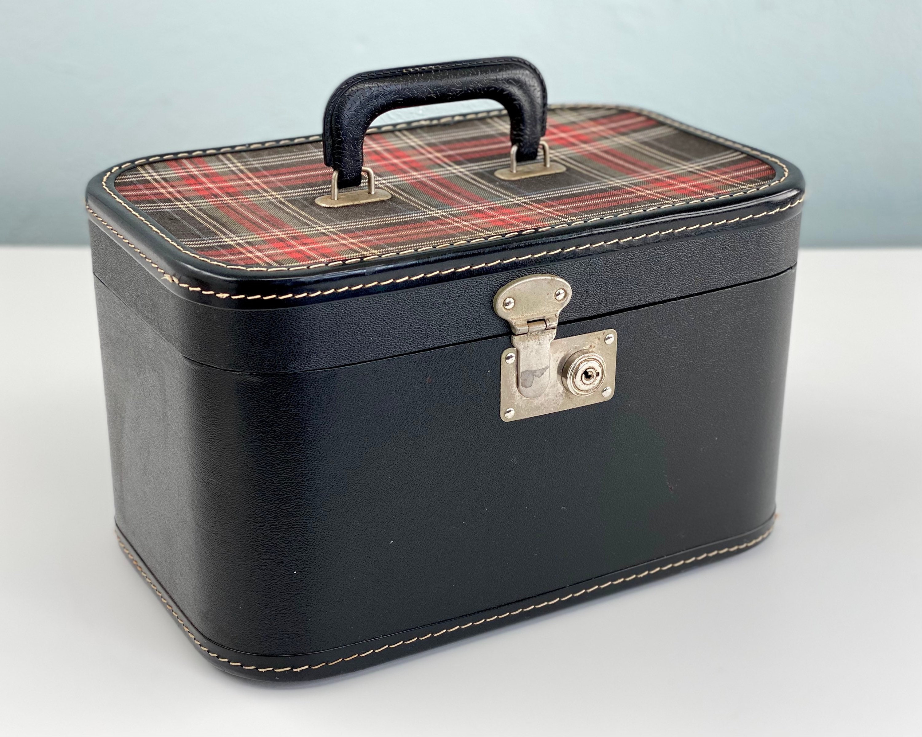 Vintage Shortrip Travel Vanity Cosmetic Case Luggage Unique