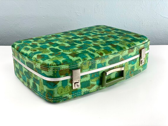 Mini Suitcase - PU Leather - Metal - Pink - Green - 6 Colors - ApolloBox