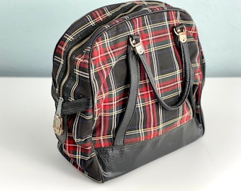 Vintage Tartan Shoulder Bag