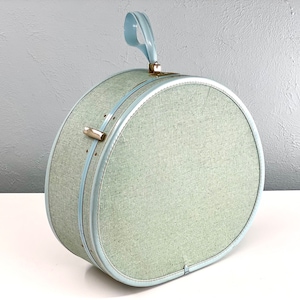 Vintage Round Royal Traveller Hat Box, Round Samsonite Luggage, Hatbox
