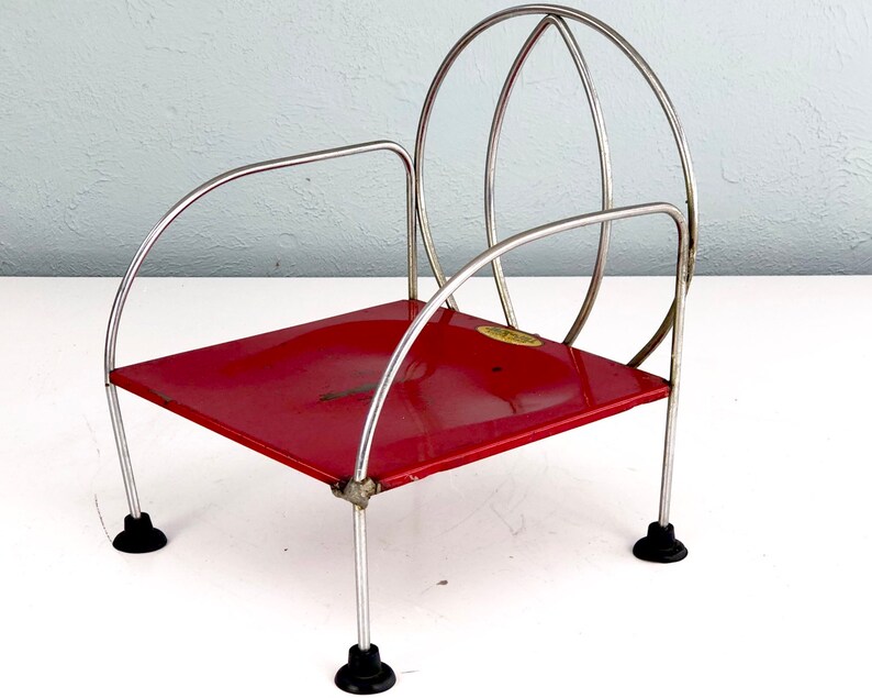 Vintage Jack and Jill Kiddie Chair Children Kids Seat Red Etsy