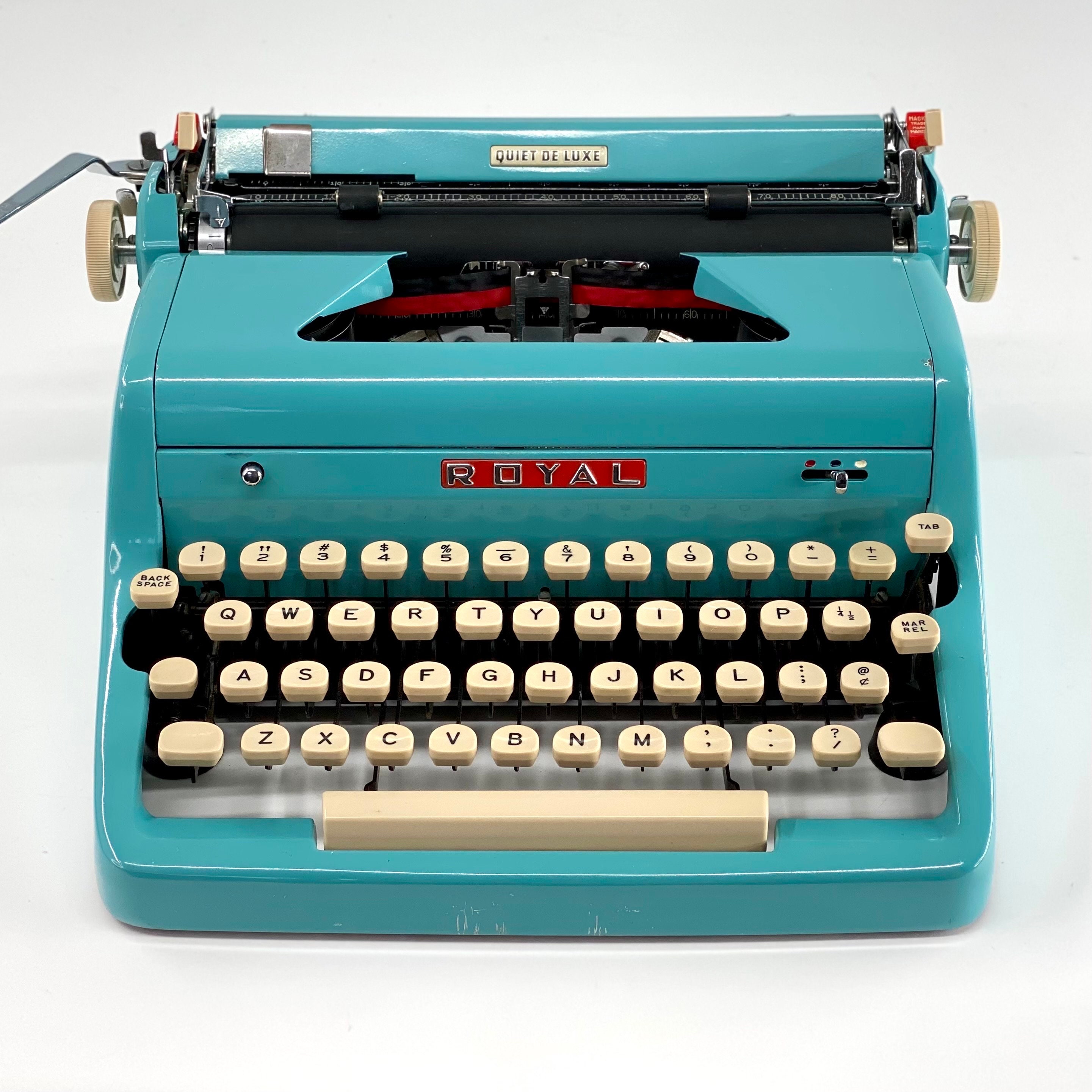 Royal Typewriter Quiet De Luxe - Etsy