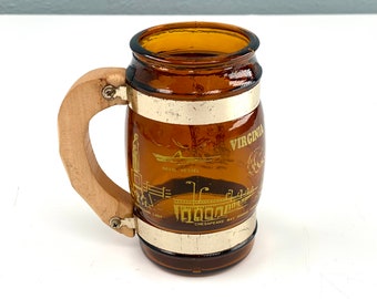 Vintage Virginia Beach Tiki Bar Souvenir Mug