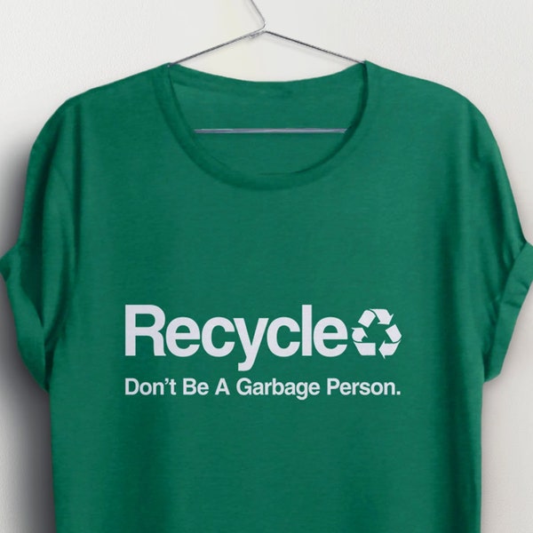 Recycle T Shirt - Etsy