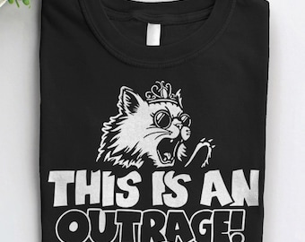 Esta es una camiseta de indignación, camiseta de Carl de Dungeon Crawler, camiseta de la princesa Donut, camiseta con cita de libro divertido, camiseta gráfica de gato lindo de BootsTees
