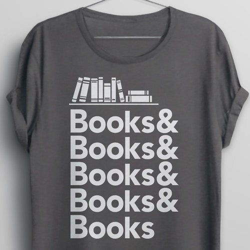 Book Shirt for Librarian T-shirt for Reader Gift for Book - Etsy