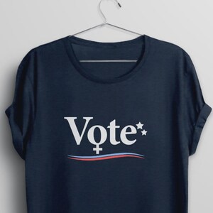 Abstimmung für Frauen Shirt, Feminismus T-Shirt, feministische Grafik T-Shirt, Abstimmung T-Shirt, wählen Sie ihn ab, wählen Sie 2024 Wahl T-Shirt für Frauen
