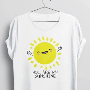 You Are My Sunshine Shirt, cute t shirt for women, cute shirt, women tshirt, you are my sunshine tee shirt, kids tee shirt, cute tops, women