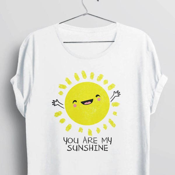 You Are My Sunshine Shirt, cute t shirt for women, cute shirt, women tshirt, you are my sunshine tee shirt, kids tee shirt, cute tops, women