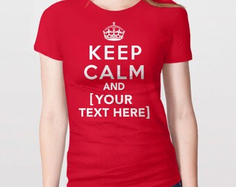 Player Fan Gift Womens T-Shirt Keep Calm and Play Basketball
