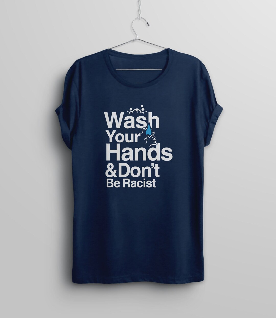 Wash Your Hands Shirt for Women, Funny Graphic Tee With Saying for ...
