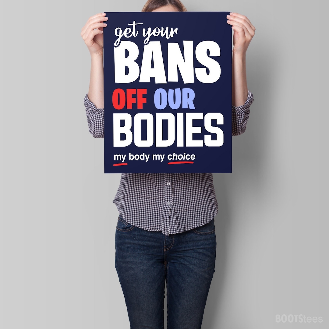 Reproductive Rights Protest Poster for Womens Rights, Women's March ...
