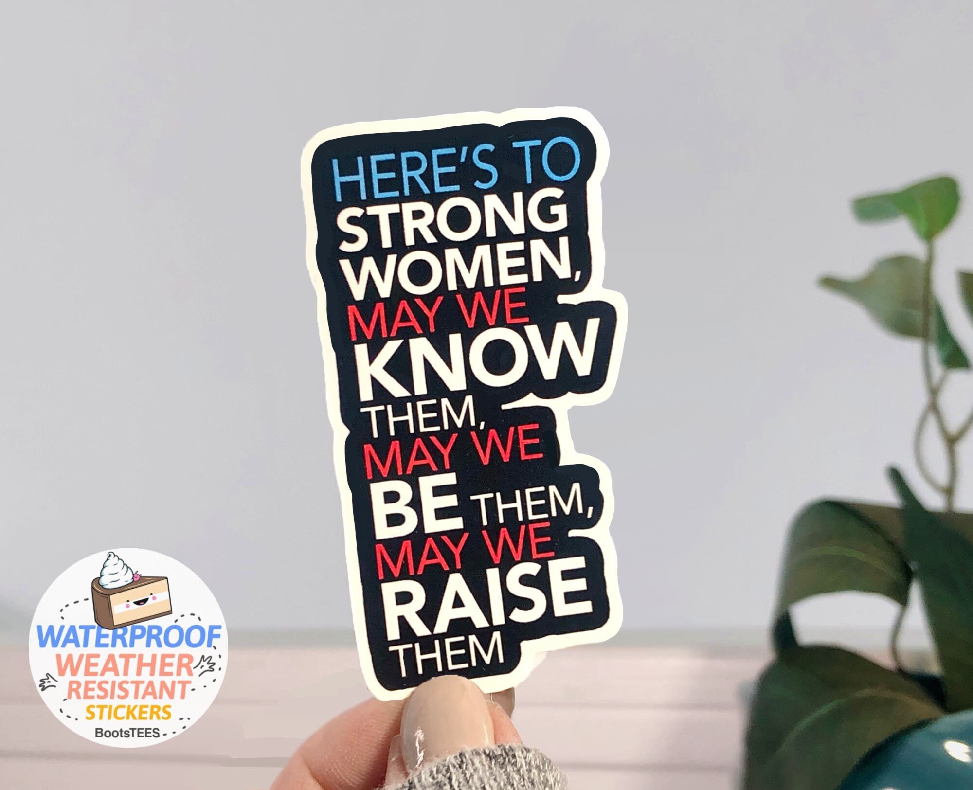 Women Empowerment Digital Stickers, Planner Stickers, Clear Resolution  Stickers, Female Motivational Stickers 