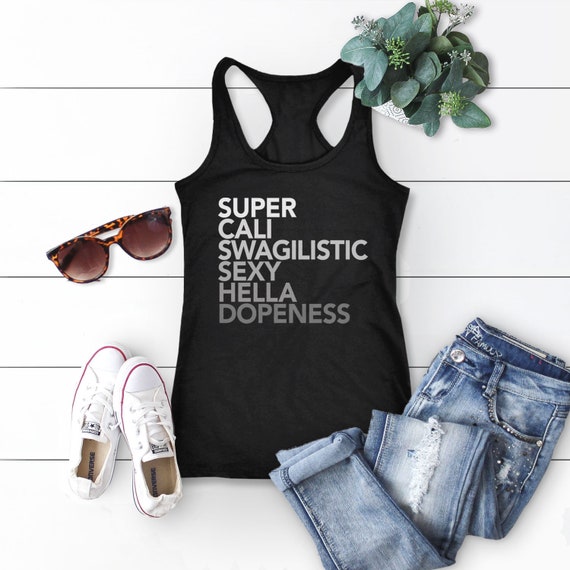 Summer Tank Workout Tank for Women Funny Gym Clothes Swag - Etsy Summer Tank Workout Tank for Women Funny Gym Clothes Swag - Etsy