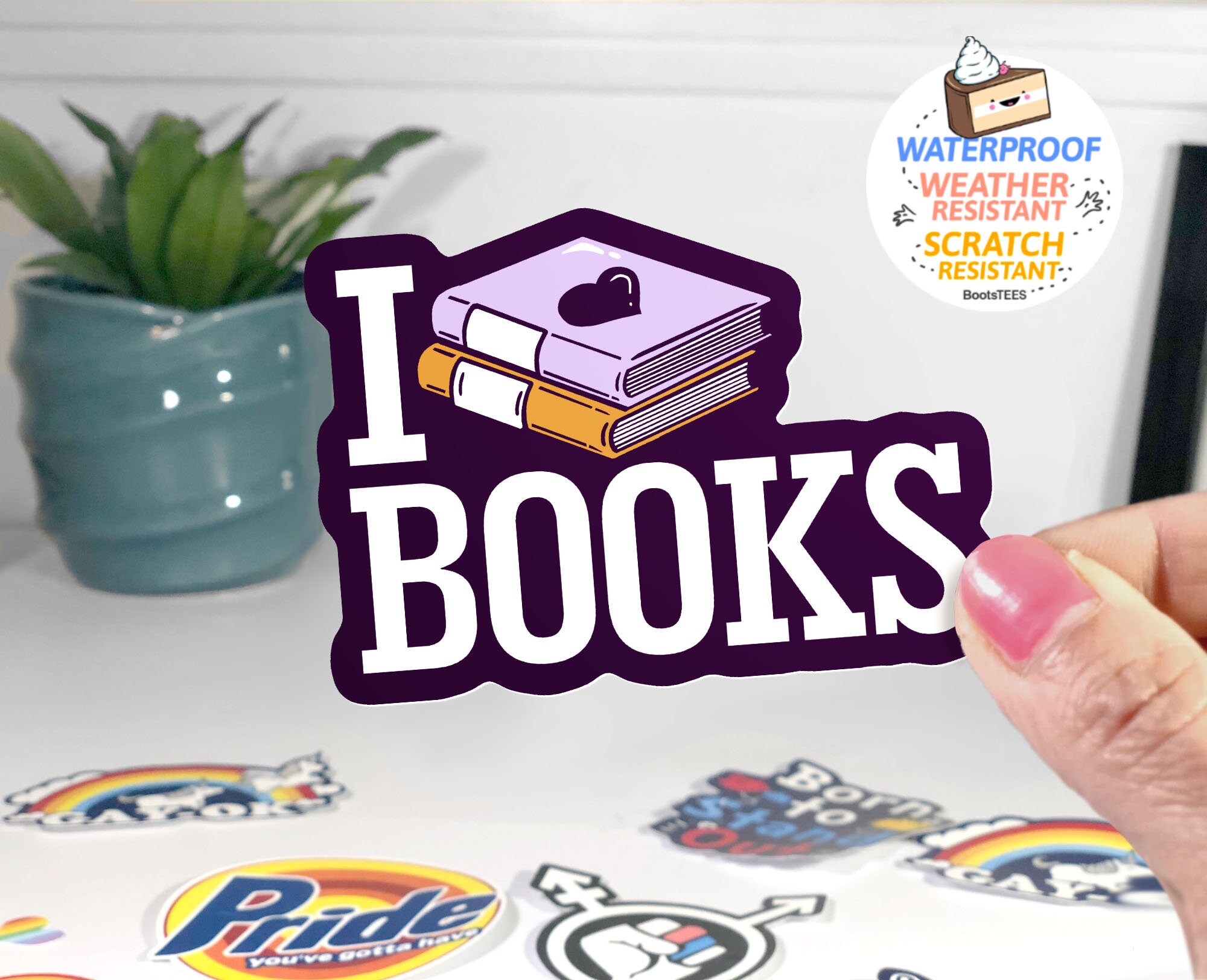 Reading Stickers, Reading Stickers for Planner, Book Stickers for  Classroom, for Laptop, Hydroflask, Case, Reading Decal 