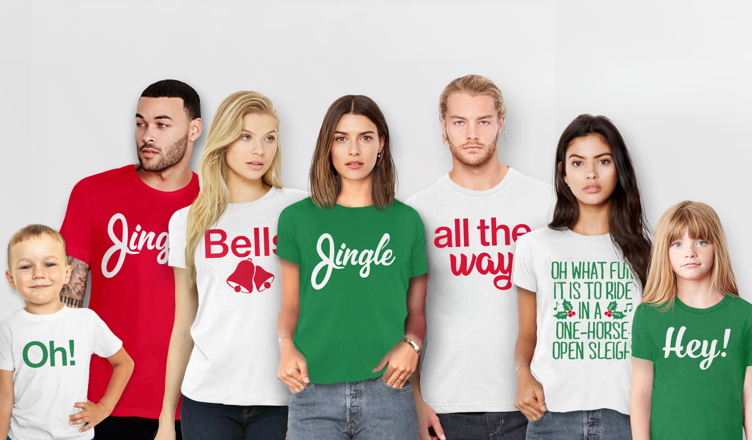 Christmas matching shirts for family Clearance