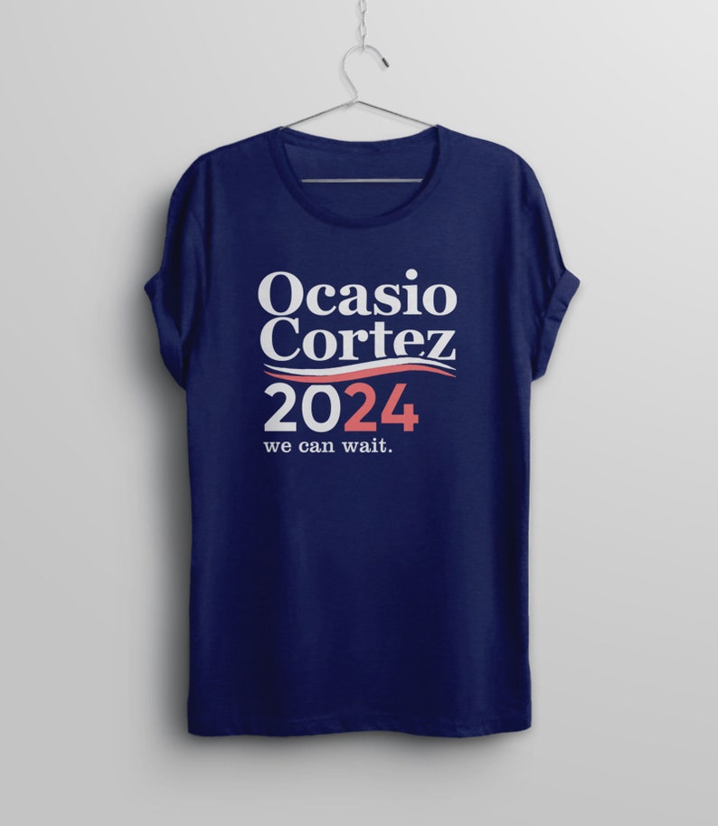 Alexandria Ocasio-Cortez Shirt, Funny AOC T Shirt, Women Ocasio Cortez 2024 tshirt, liberal shirts, democrat Cortez for president, BootsTees image 4