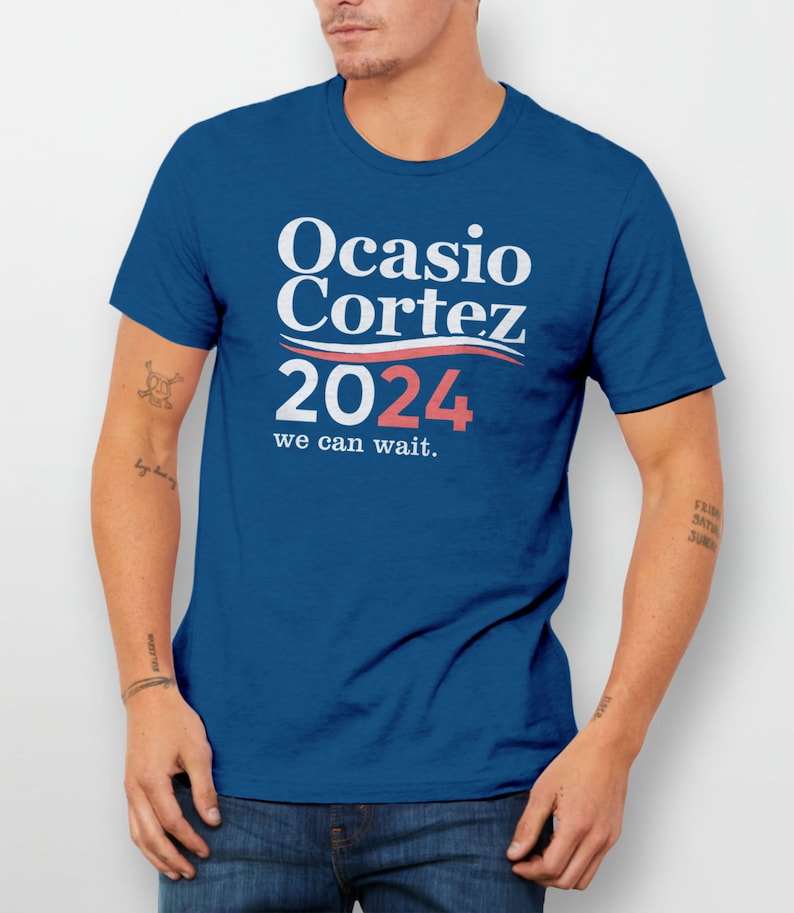 Alexandria Ocasio-Cortez Shirt, Funny AOC T Shirt, Women Ocasio Cortez 2024 tshirt, liberal shirts, democrat Cortez for president, BootsTees image 7