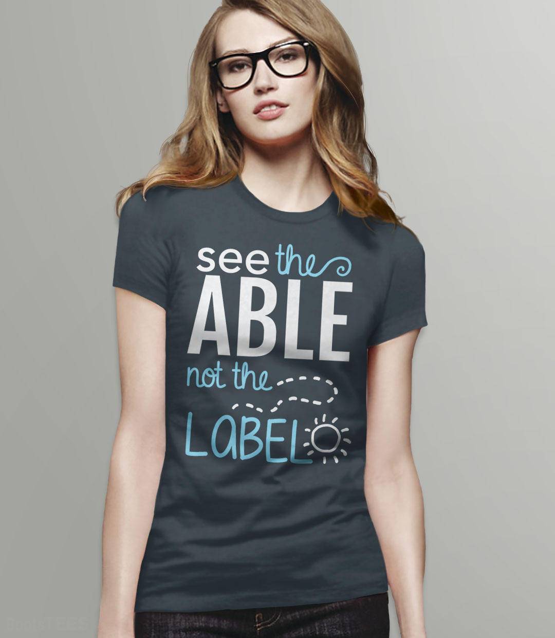 See the Able Not the Label Shirt for Autism Acceptance, T Shirt for ...