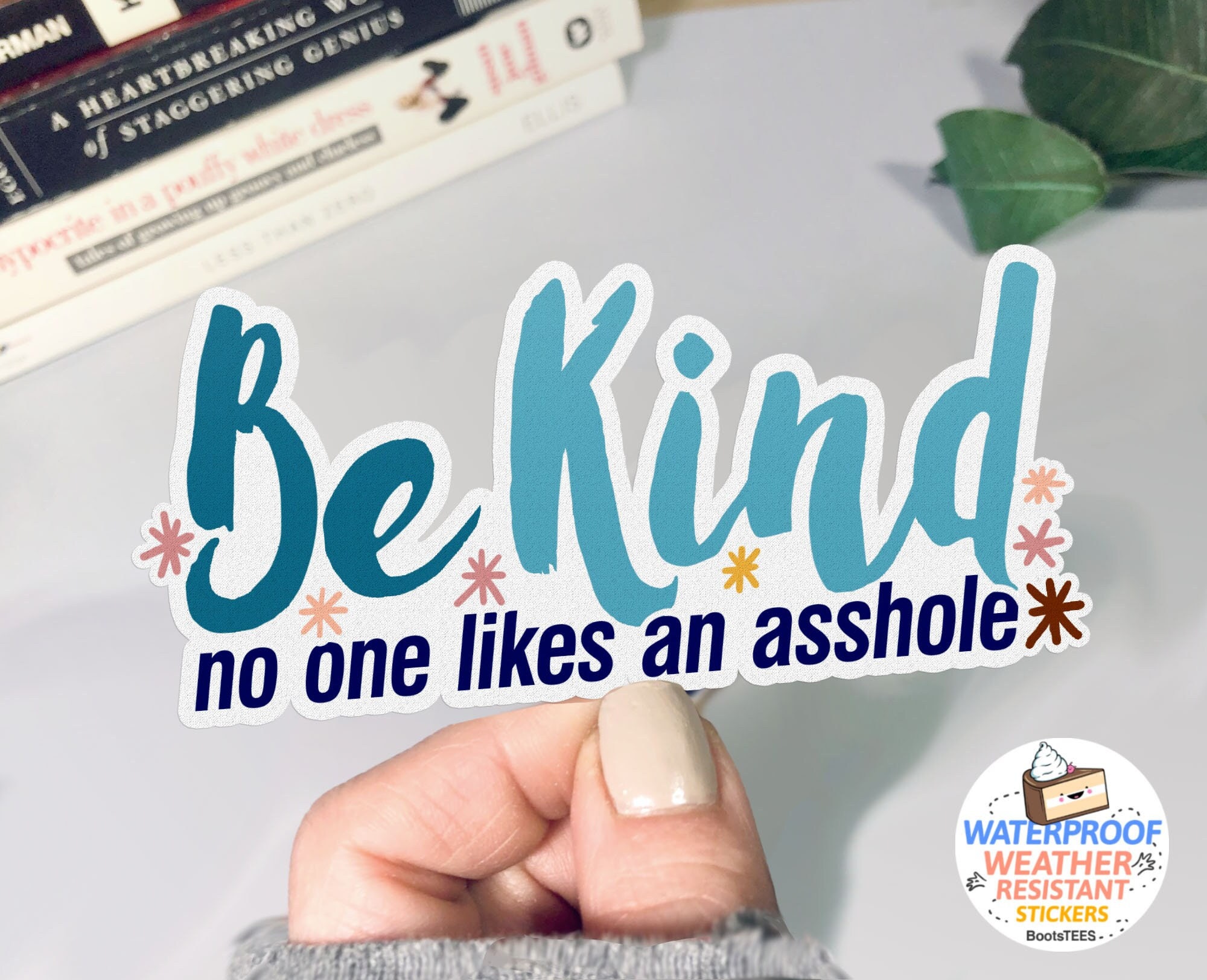 Kindness Matters Sticker, Die Cut Label, Girly Stickers, Computer Decals, Kindness  Stickers, Rainbow Label, Bumper Stickers, Car Decal 